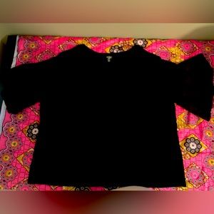 Lord and Taylor Black Tunic